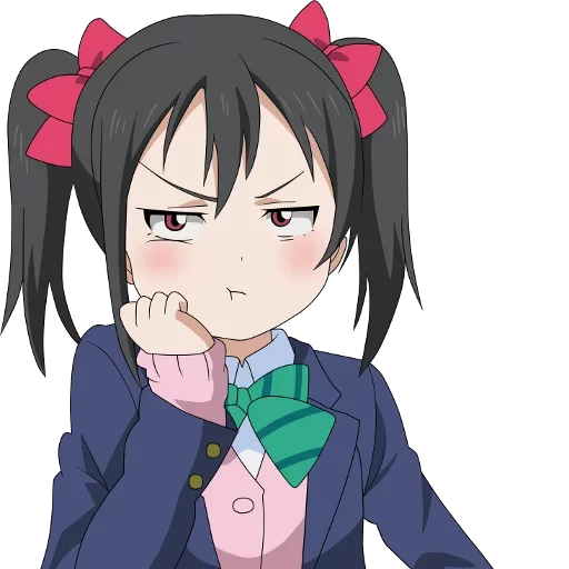 😒 Стикер «Random Anime Reactions» для Telegram