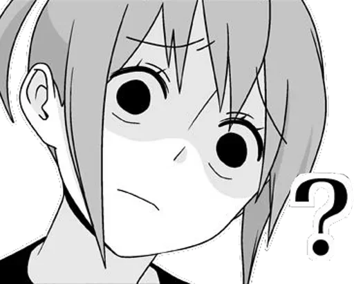 ❔ Стикер «Random Anime Reactions» для Telegram