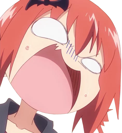 😡 Стикер «Random Anime Reactions» для Telegram