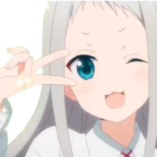 ✌️ Стикер «Random Anime Reactions» для Telegram