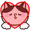 😘 Эмодзи «Valentine» для Telegram