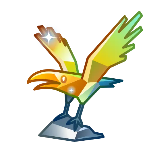 🦅 Эмодзи «Rare Bird» для Telegram