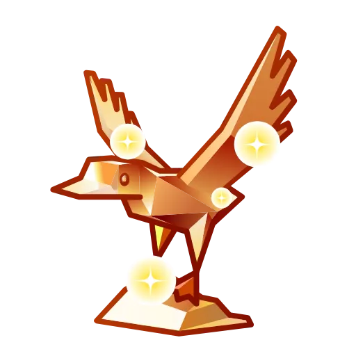 🦅 Эмодзи «Rare Bird» для Telegram