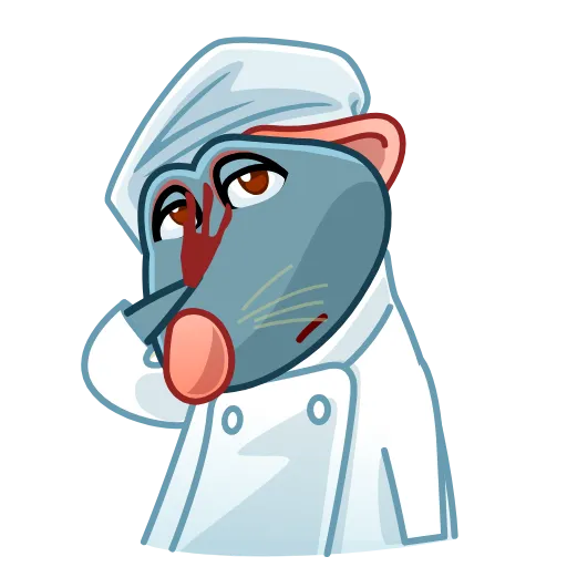 🤦‍♂ Эмодзи «Ratatouille - рататуй» для Telegram
