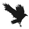 🐦‍⬛ Эмодзи «Raven» для Telegram