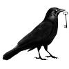 🐦‍⬛ Эмодзи «Raven» для Telegram