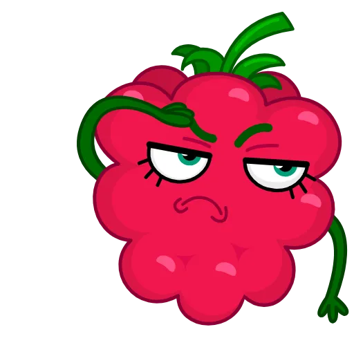 🧐 Эмодзи «Raspberry» для Telegram