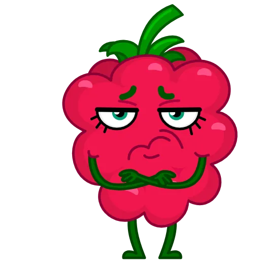 😒 Эмодзи «Raspberry» для Telegram