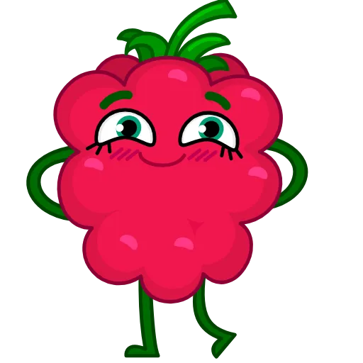 ☺️ Эмодзи «Raspberry» для Telegram