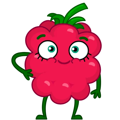 👋 Эмодзи «Raspberry» для Telegram