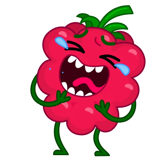 🤣 Эмодзи «Raspberry» для Telegram
