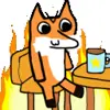 🔥 Эмодзи «Foxy #cute #color #orange» для Telegram