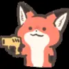 🦊 Эмодзи «Foxy #cute #color #orange» для Telegram