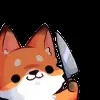 🦊 Эмодзи «Foxy #cute #color #orange» для Telegram