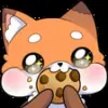 🍪 Эмодзи «Foxy #cute #color #orange» для Telegram
