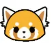 😡 Эмодзи «Foxy #cute #color #orange» для Telegram