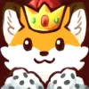 👑 Эмодзи «Foxy #cute #color #orange» для Telegram