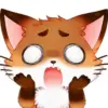 😳 Эмодзи «Foxy #cute #color #orange» для Telegram