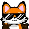 😎 Эмодзи «Foxy #cute #color #orange» для Telegram