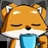 🧃 Эмодзи «Foxy #cute #color #orange» для Telegram