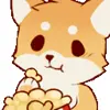 🍿 Эмодзи «Foxy #cute #color #orange» для Telegram