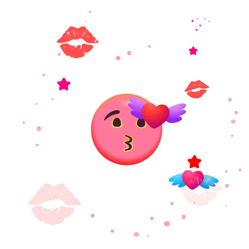 😘 Эмодзи «Реакции VK» для Telegram