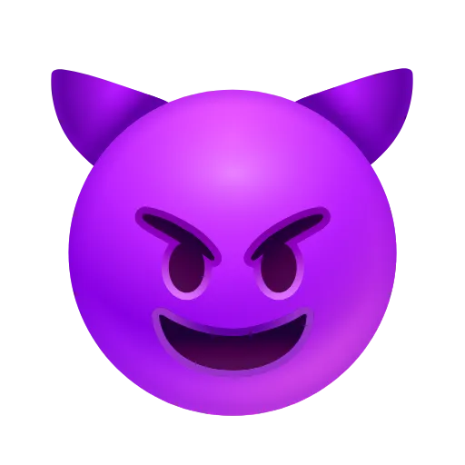 😈 Эмодзи «Реакции VK» для Telegram