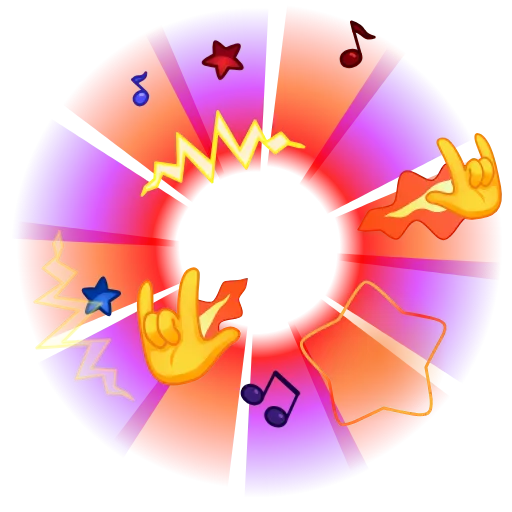 🤘 Эмодзи «Реакции MAX» для Telegram