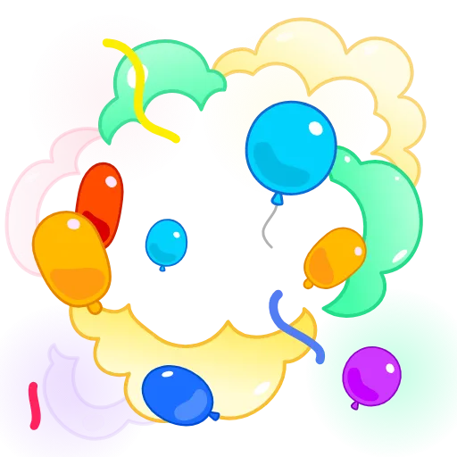 🎈 Эмодзи «Реакции MAX» для Telegram