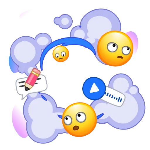 🙄 Эмодзи «Реакции MAX» для Telegram