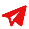 ❗️ Эмодзи «Красный» для Telegram