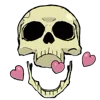❤️ Эмодзи «Death» для Telegram