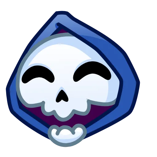 😂 Стикер «Reaper Skull Emoji» для Telegram