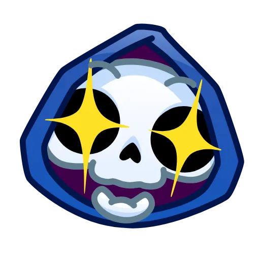 🤩 Эмодзи «Reaper Skull Emoji» для Telegram