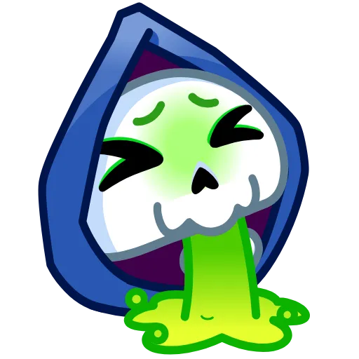 🤮 Эмодзи «Reaper Skull Emoji» для Telegram