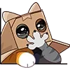 😍 Эмодзи «Кот Ребус» для Telegram