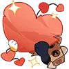 ❤ Эмодзи «Кот Ребус» для Telegram