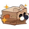 ☺ Эмодзи «Кот Ребус» для Telegram