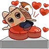 😍 Эмодзи «Кот Ребус» для Telegram