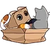 🤗 Эмодзи «Кот Ребус» для Telegram
