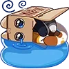 😥 Эмодзи «Кот Ребус» для Telegram