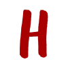 🤩 Эмодзи «Blood - красные буквы и иконки» для Telegram