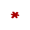 🤩 Эмодзи «Blood - красные буквы и иконки» для Telegram
