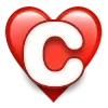 ❤️ Эмодзи «🐰Red emoji» для Telegram