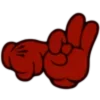 🤩 Эмодзи «🐰Red emoji» для Telegram
