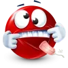 🤩 Эмодзи «Red Face Emoji» для Telegram