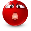🤩 Эмодзи «Red Face Emoji» для Telegram