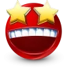 🤩 Эмодзи «Red Face Emoji» для Telegram