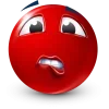 🤩 Эмодзи «Red Face Emoji» для Telegram