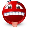 🤩 Эмодзи «Red Face Emoji» для Telegram